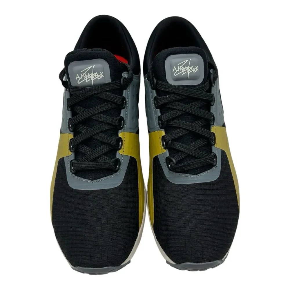 Nike Air Max Zero Si Running Shoes Womens 7.5 Black‎ Light Bone Grey 881173-001